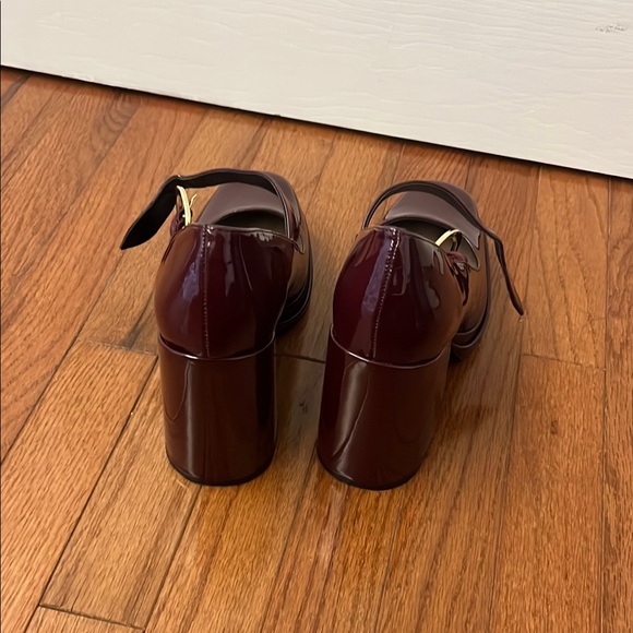 Steve Madden Red Platform Shoes with Chunky Heel NWOT - Picture 3 of 5